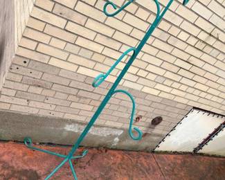 71A 4Tier Iron Hanging Basket Standmin