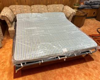71 Vintage Flexsteel Masquerader Sleeper Sofa Expandedmin