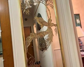 71A Vintage Reliable Mfg. Peacock Mirror X2min