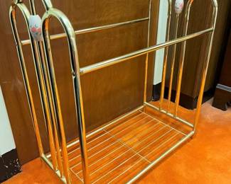 71A Vintage Brass Quilt Rackmin