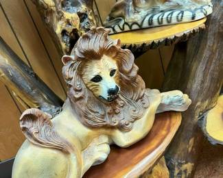 71 Vintage Ceramic Big Cat Sculpturesmin