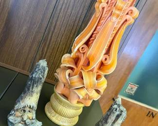 71A Vintage Pillar Candlesmin