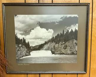 71A Joseph Manch Canadian Rockies Original Gelatin SIlver Printmin