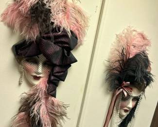 71A Decorative Porcelain Masksmin