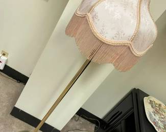 71A Vintage Brass Floor Lampmin