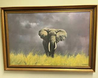 71 Shepherd Bull Elephant Printmin