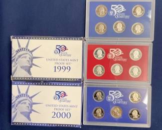 (2) SILVER US MINT PROOFS