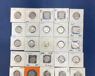 (35) JEFFERSON NICKELS 1946-1965