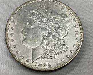 RARE 1894 MORGAN SILVER DOLLAR
