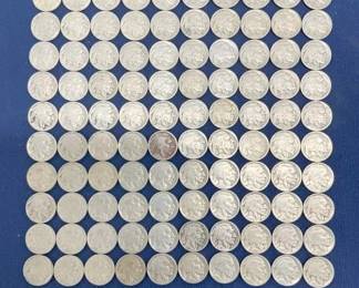 (100) BUFFALO NICKELS 1923-1936