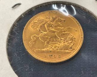CLOSEUP VIEW .2489OZ GOLD