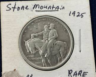 RARE 1925 SILVER STONE MOUNTAN