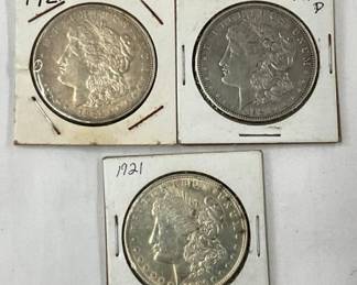1921D AND 1921 MORGANS