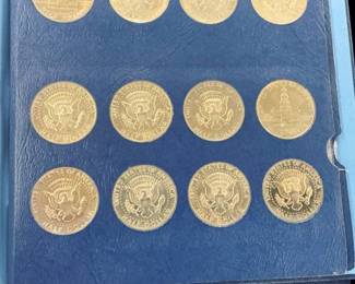1964-1980 JOHN F KENNEDY HALVES