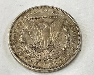 1892 MORGAN SILVER DOLLAR