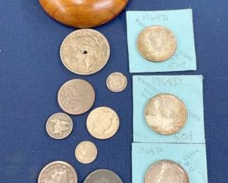 LOT 1964 WASHINGTON COINS