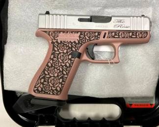 GLOCK 43X 9MM "ROSE"