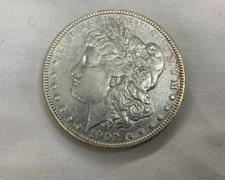 1902 MORGAN SILVER DOLLAR