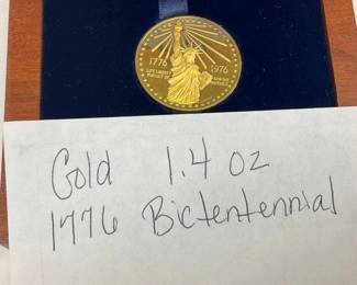 1776 GOLD 1.4 OZ BICTENTENNIAL