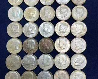 1965-69 40% KENNEDY HALVES