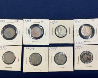 (8) V NICKELS