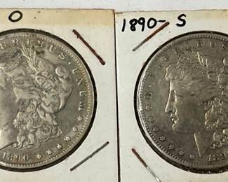 1890 S, 1890 O MORGANS
