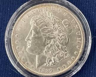 UNC 1898 MORGAN SILVER DOLLAR