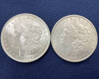 1889/1921 MORGAN SILVER DOLLARS