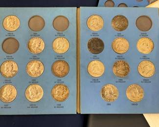 1948-1963 BEN FRANKLIN HALVES