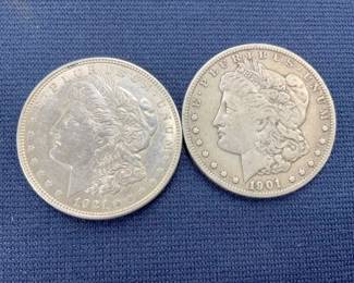 1901/1921 MORGAN SILVER DOLLARS