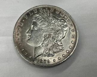 1879 UNC MORGAN SILVER DOLLAR