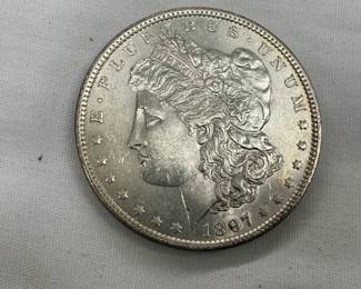 1897 MORGAN SILVER DOLLAR