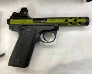 NIB RUGER MARK IV 22LR (GREEN)