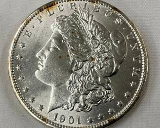 1901 O MS 65 MORGAN SILVER DOLLAR