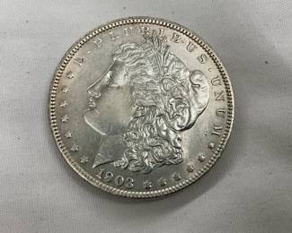 1903 MORGAN SILVER DOLLAR