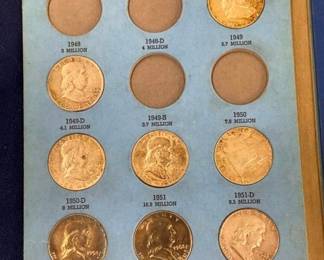 1948-1963 BEN FRANKLIN HALVES