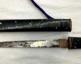 EARLY HANDMADE KNIFE W/ SHEATH