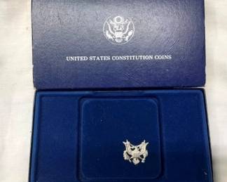 1987 CONSTITUTION SILVER DOLLAR