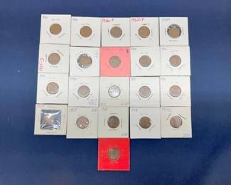 (21) 1909-1936 WHEAT PENNIES