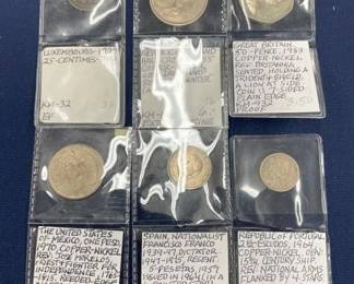 LOT OF 6 COINS