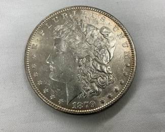 1879 MORGAN SILVER DOLLAR