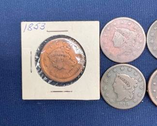 SHEILD COINS 1819-1865