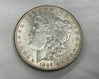 1889 MORGAN SILVER DOLLAR