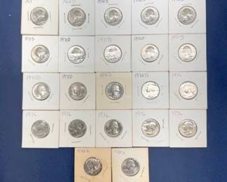 (22) WAHSINGTON QUARTERS 1965-85