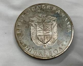 1971 4.3 OZ SILVER 20 BALBOAS