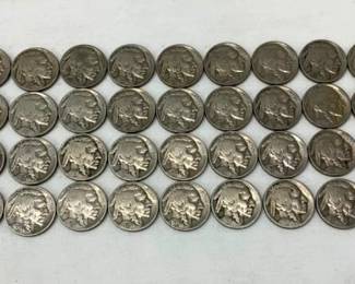 (41) 1925-37 BUFFALO NICKELS
