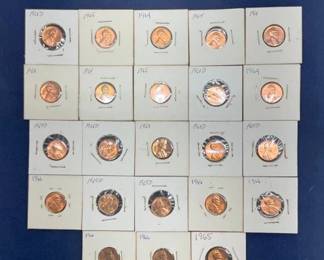 (23) 1964-9=69 PENNIES