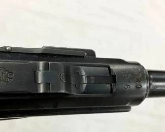 TOP VIEW LUGER 9MM