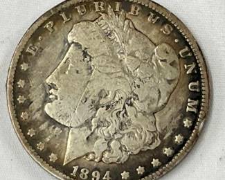 RARE DATE 1894 O MORGAN