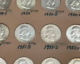 NICE COLLECTION HALF DOLLARS